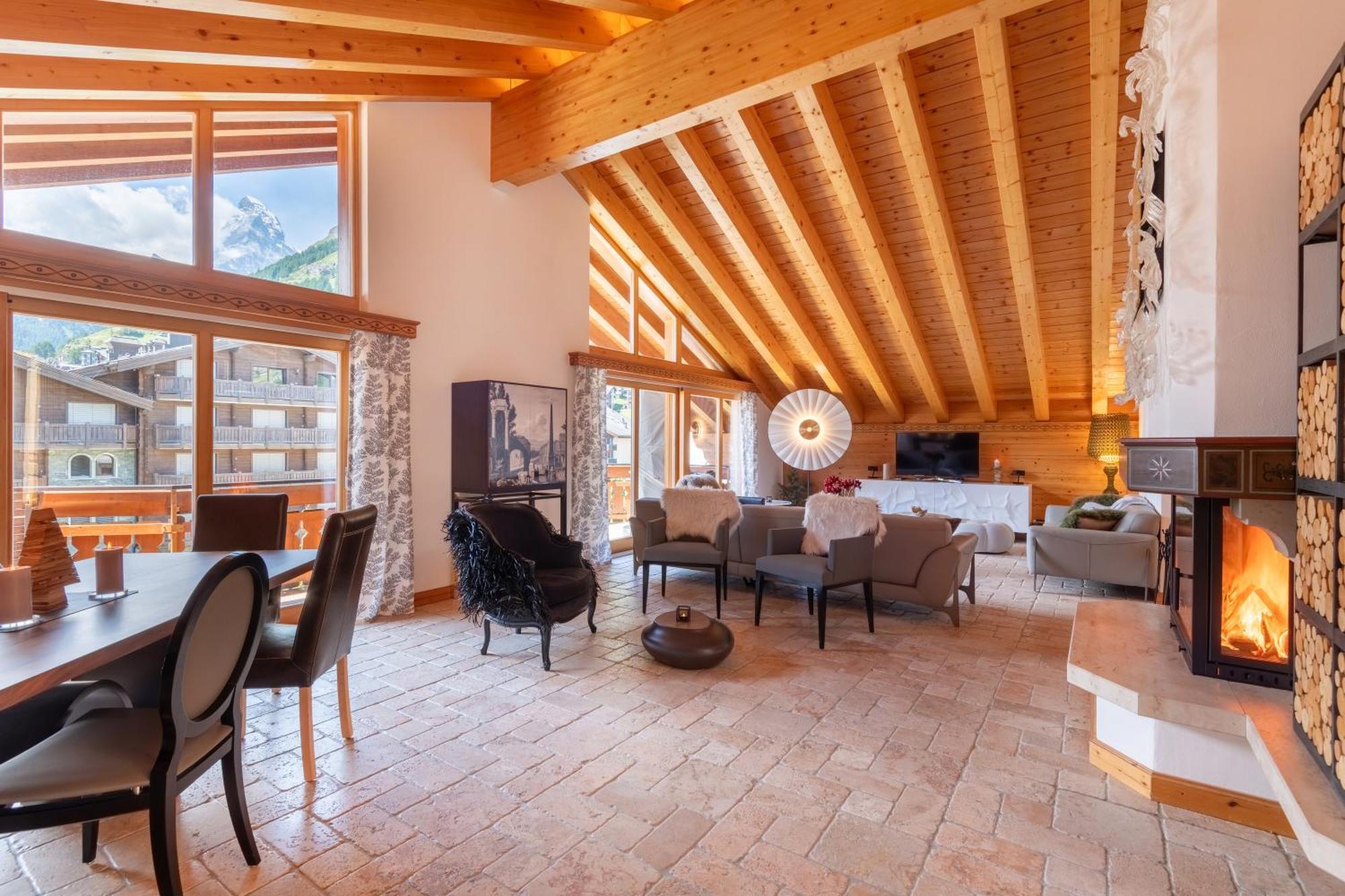 Luxury Chalets & Apartments By Mountain Exposure 체르마트 객실 사진