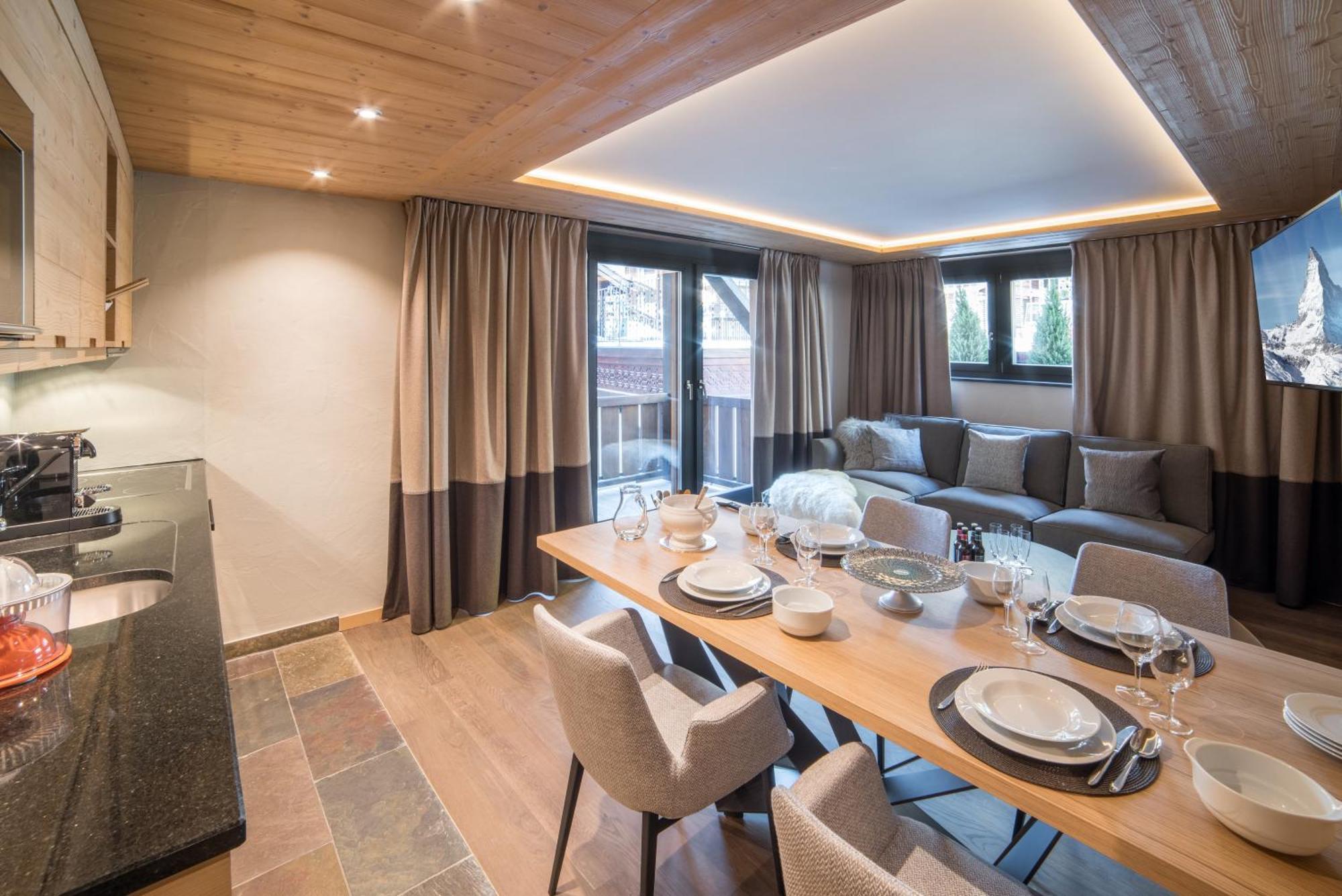 Luxury Chalets & Apartments By Mountain Exposure 체르마트 객실 사진