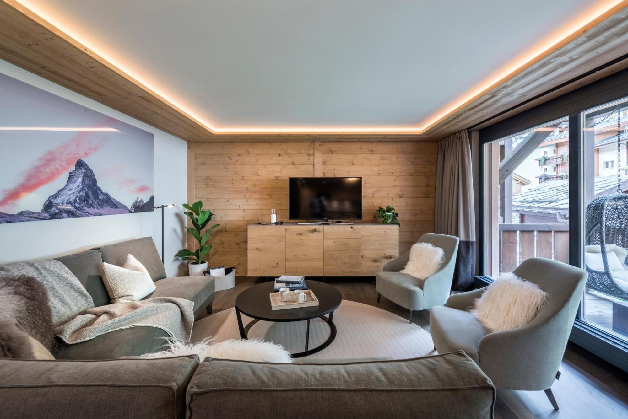 Luxury Chalets & Apartments By Mountain Exposure 체르마트 객실 사진